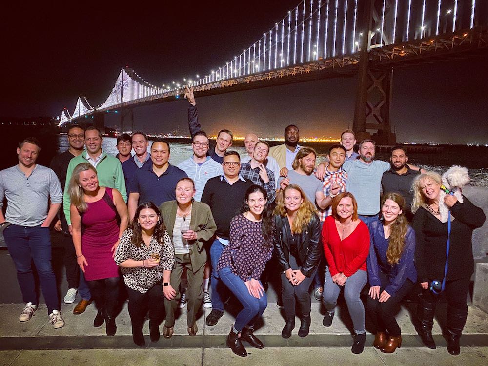 very good security san francisco tech company team bay bridge